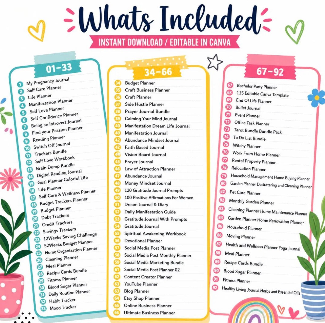 Digital product 15,000+ Pages PLR Planners, Journals, & Templates | with Resell Rights