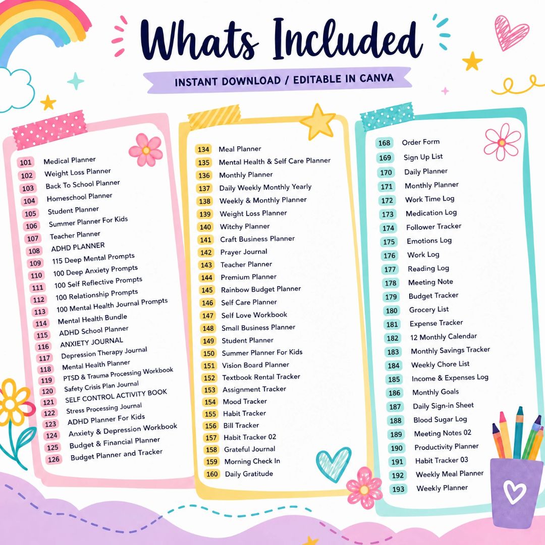 Digital product 15,000+ Pages PLR Planners, Journals, & Templates | with Resell Rights